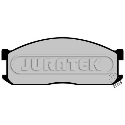 Zdjęcie Zestaw klocków hamulcowych, hamulce tarczowe JURATEK JCP757
