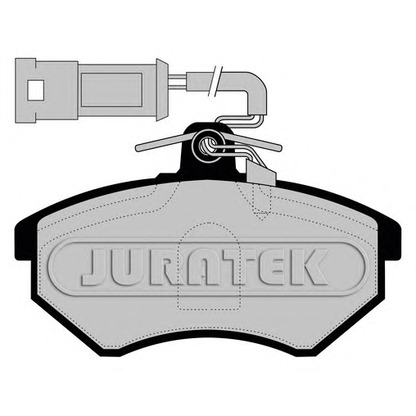Photo Brake Pad Set, disc brake JURATEK JCP774
