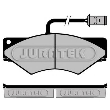 Foto Kit pastiglie freno, Freno a disco JURATEK JCP852