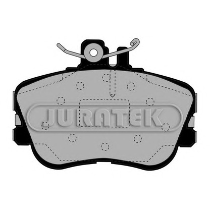Zdjęcie Zestaw klocków hamulcowych, hamulce tarczowe JURATEK JCP854