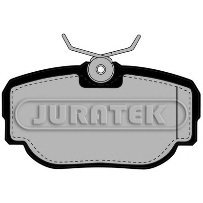 Фото Комплект тормозных колодок, дисковый тормоз JURATEK JCP981