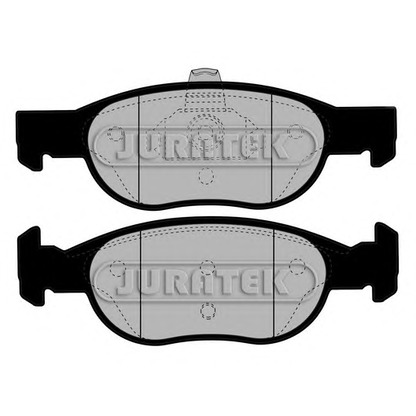 Photo Brake Pad Set, disc brake JURATEK JCP1160