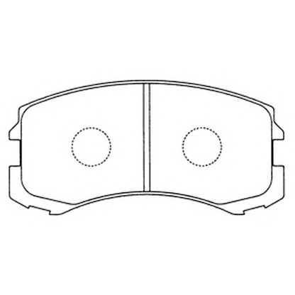 Photo Brake Pad Set, disc brake FIT FP0904