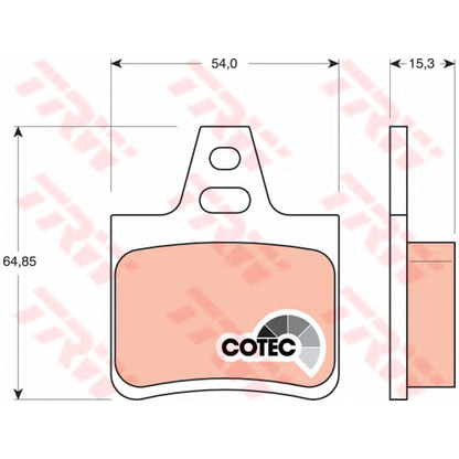 Photo Brake Pad Set, disc brake Dr!ve+ DP1010100957