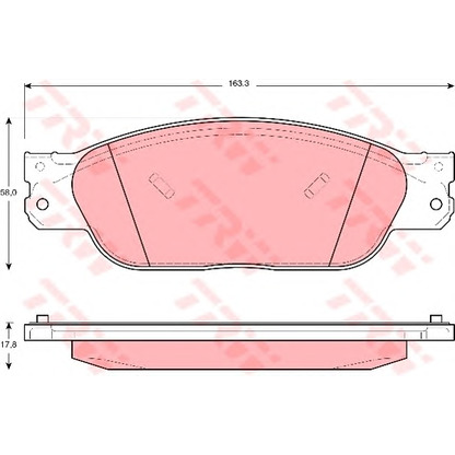 Photo Kit de plaquettes de frein, frein à disque Dr!ve+ DP1010100826