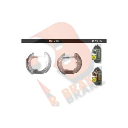 Foto Kit ganasce freno R BRAKE 79RBKT0025