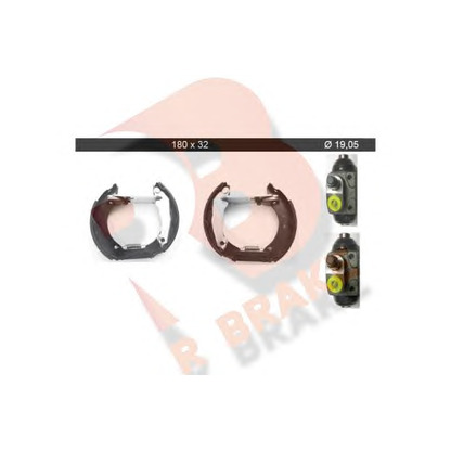 Foto Kit ganasce freno R BRAKE 79RBKT0030