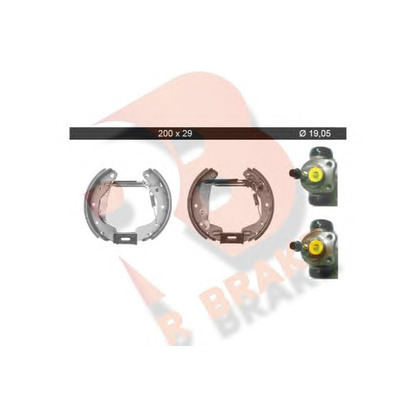 Foto Bremsbackensatz R BRAKE 79RBKT0037