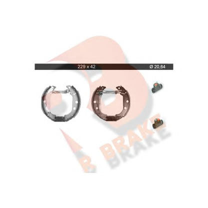 Foto Kit ganasce freno R BRAKE 79RBKT0047