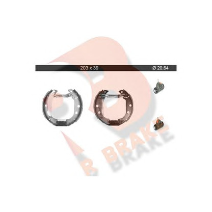 Foto Kit ganasce freno R BRAKE 79RBKT0049