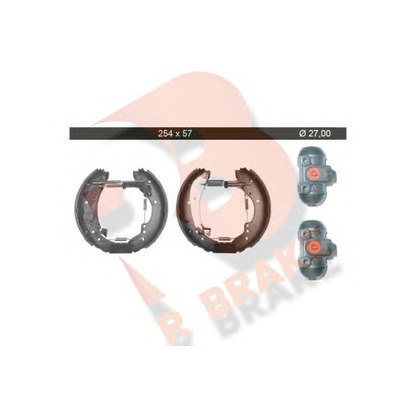 Photo Brake Shoe Set R BRAKE 79RBKT0079