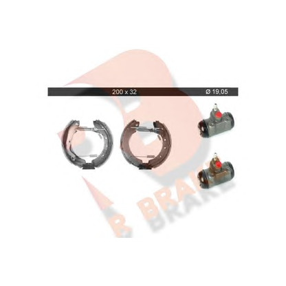 Foto Kit ganasce freno R BRAKE 79RBKT0082