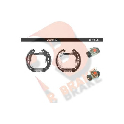 Foto Kit ganasce freno R BRAKE 79RBKT0094