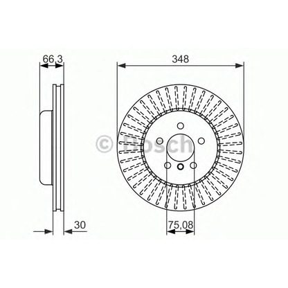 Photo Brake Disc BOSCH 0986479772