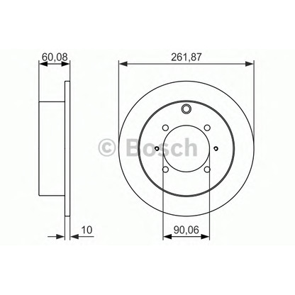 Foto Tambor de freno BOSCH 0986479895