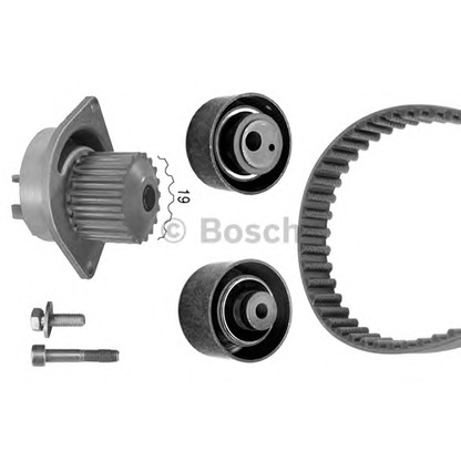 Photo Water Pump & Timing Belt Kit BOSCH 1987946403