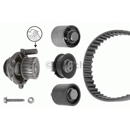 Photo Water Pump & Timing Belt Kit BOSCH 1987946407