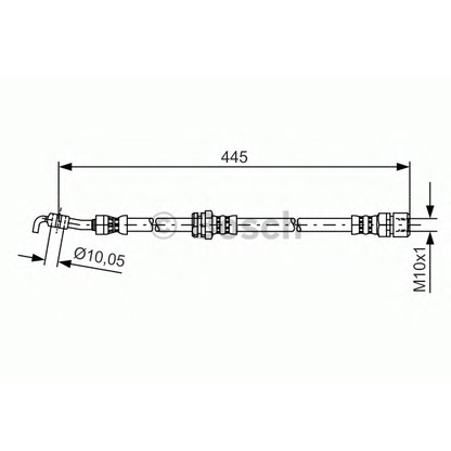 Photo Brake Hose BOSCH 1987481386