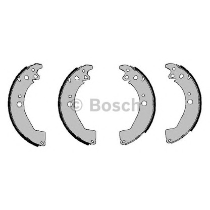 Фото Комплект тормозных колодок BOSCH F026004499