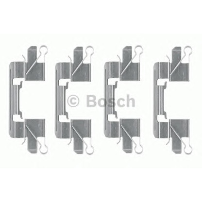 Photo Accessory Kit, disc brake pads BOSCH 1987474477