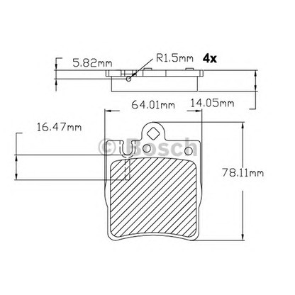 Foto Kit pastiglie freno, Freno a disco BOSCH F03B150088