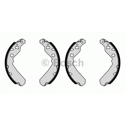 Photo Brake Shoe Set BOSCH F026008031