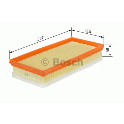 Photo Filtre à air BOSCH 1457433300