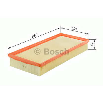 Photo Filtre à air BOSCH 1457433541