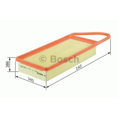 Foto Filtro de aire BOSCH F026400005