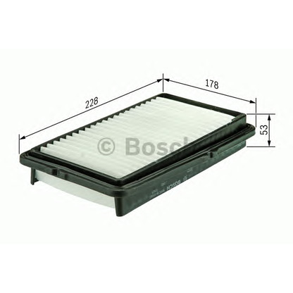 Photo Filtre à air BOSCH F026400125