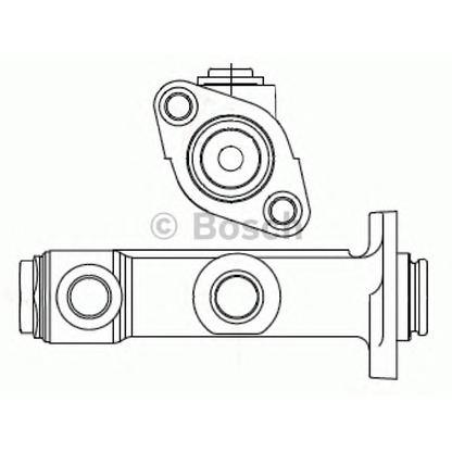 Photo Master Cylinder, clutch BOSCH 0986486000