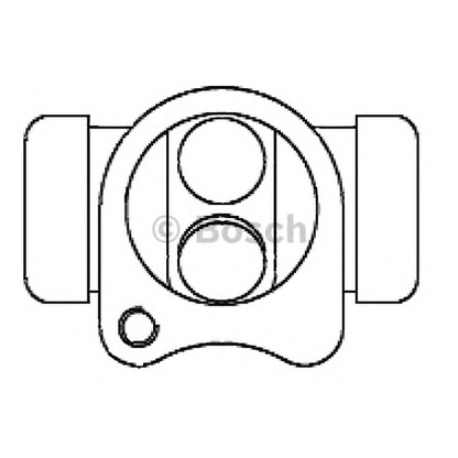 Photo Cylindre de roue BOSCH F026002345