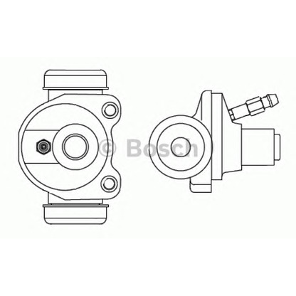 Photo Wheel Brake Cylinder BOSCH F026002365