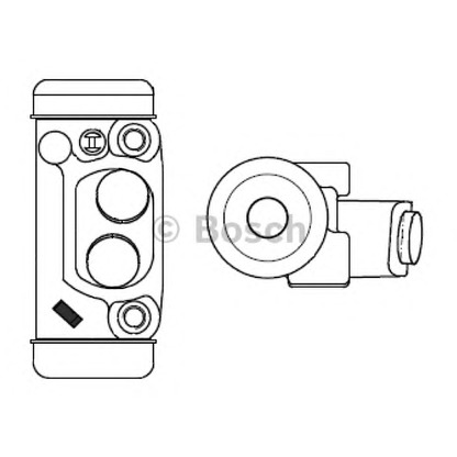 Foto Cilindretto freno BOSCH F026002383