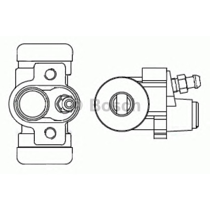 Photo Wheel Brake Cylinder BOSCH F026002384