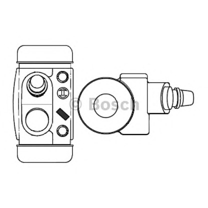 Photo Wheel Brake Cylinder BOSCH F026002391