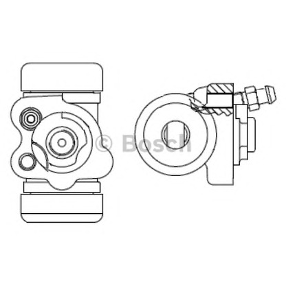 Photo Wheel Brake Cylinder BOSCH F026002394