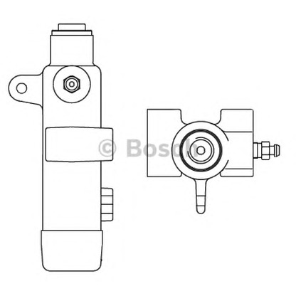 Photo Cylindre récepteur, embrayage BOSCH F026005086