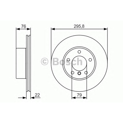 Zdjęcie Tarcza hamulcowa BOSCH 0986479R72