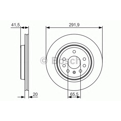 Фото Тормозной диск BOSCH 0986479S27