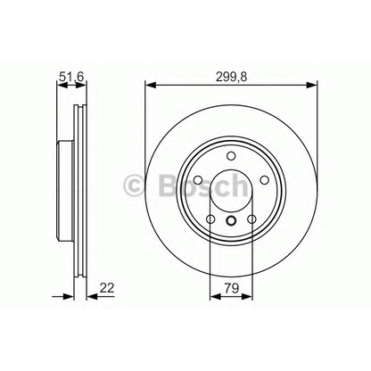 Zdjęcie Tarcza hamulcowa BOSCH 0986479S32