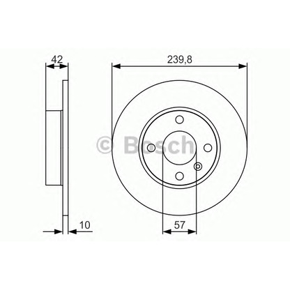 Photo Brake Disc BOSCH 0986479S52