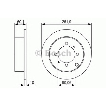 Photo Tambour de frein BOSCH 0986479S53