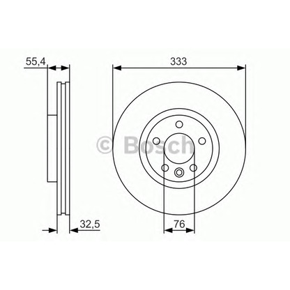 Photo Brake Disc BOSCH 0986479S72