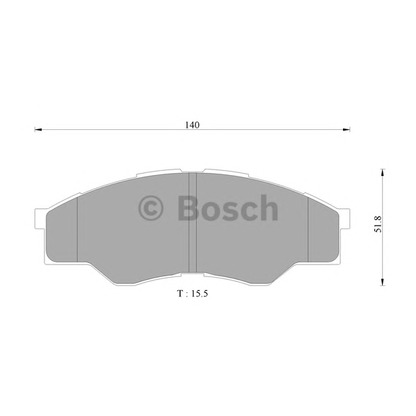 Foto Kit pastiglie freno, Freno a disco BOSCH 0986AB9376