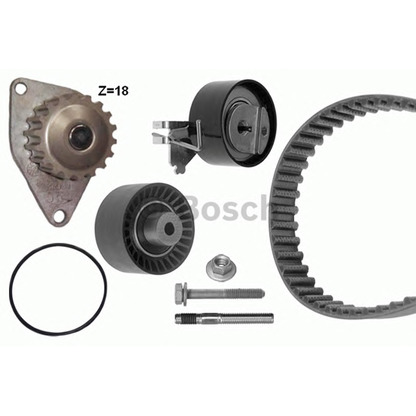 Photo Water Pump & Timing Belt Kit BOSCH 1987946480