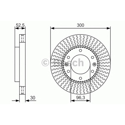 Photo Disque de frein BOSCH 0986479T88