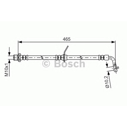 Photo Brake Hose BOSCH 1987481612