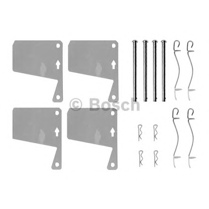 Photo Accessory Kit, disc brake pads BOSCH 1987474601