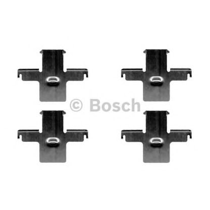 Photo Accessory Kit, disc brake pads BOSCH 1987474612